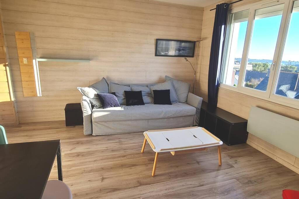 Апартаменты Le Perchoir, Belle Vue Mer Конкарно Экстерьер фото