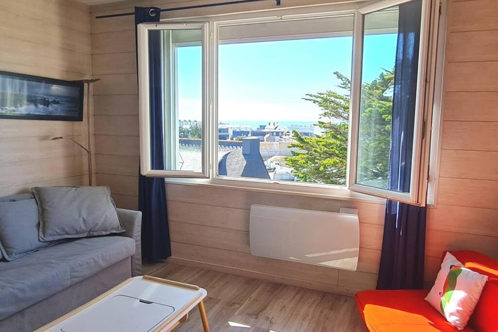 Апартаменты Le Perchoir, Belle Vue Mer Конкарно Экстерьер фото